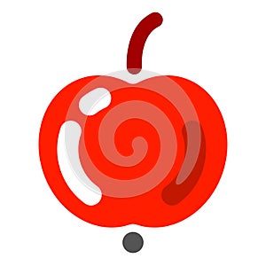 Colorful apple icon