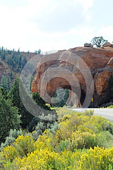 Colorful Arch on Scenic Highway 12