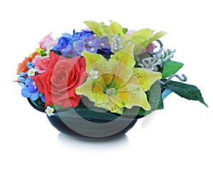 Colorful Artificial Flower Arrangement