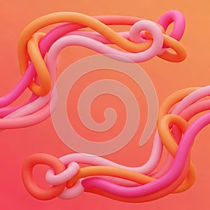 Colorful Assorted Plastic String Art