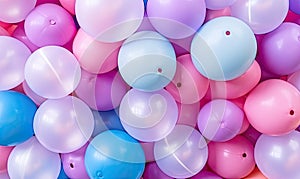 The Colorful Assortment of Balloons