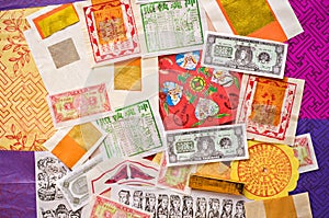 Colorful Assortment of Joss Paper