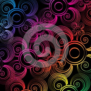 Colorful attractive wallpaper abstract