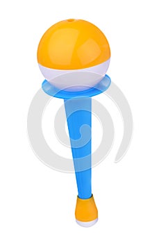 Colorful baby rattle