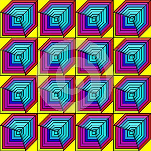 Colorful background illustration of colored pattern