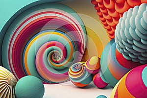 Colorful background illustrations that are bound to captivate any art lover or enthusiast.