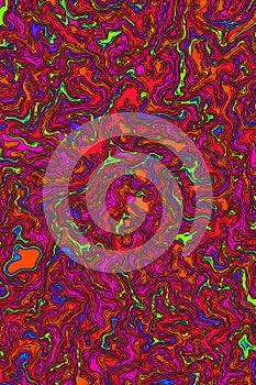 colorful background with a pattern of wavy lines, creating a mesmerizing effect