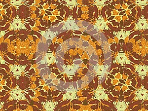 Colorful background with subtle floral motif. Abstract pattern.