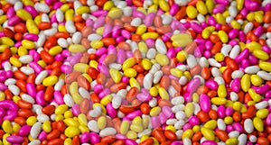 colorful sweet candy Background
