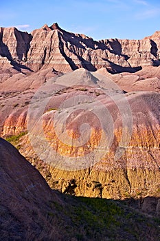 Colorful Badlands Formations