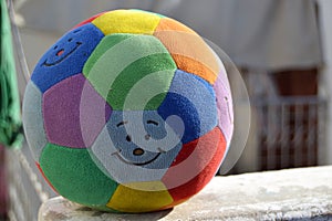 Colorful Ball cuddly toy