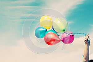 Colorful balloons