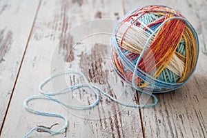 Colorful Balls of Yarn