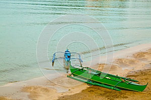 Colorful Banca Boats