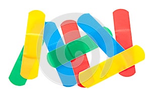 Colorful bandages