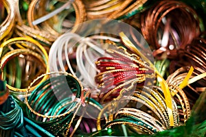 Colorful bangles photo