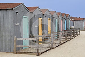 Colorful Beach Huts