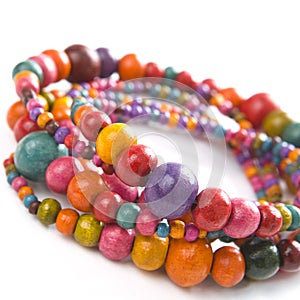 Colorful beads