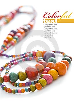 Colorful beads