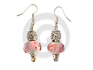 Colorful beads earrings