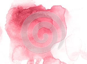 Red and purple watercolor background. Beautiful texture. photo