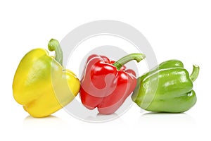 Colorful bell peppers