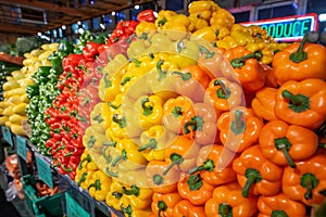 Colorful Bell Peppers for Sale