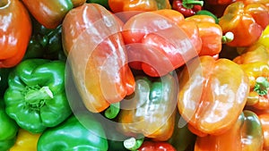 Colorful bell peppers, Vegetable