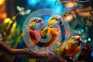 Colorful Birds Vibrant Avians