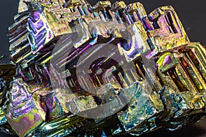 Colorful Bismuth element metal cluster