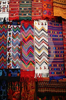 Colorful blankets