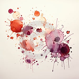 Colorful blot photo