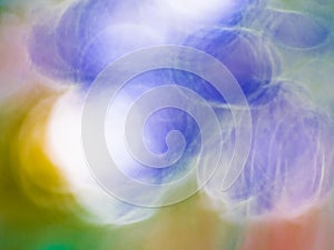 Colorful blurred abstract background or bokeh