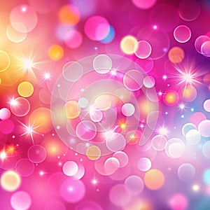 Colorful blurred backgrounds pink background photo
