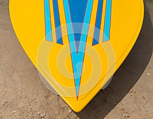 Colorful boat hull, Lake Havasu, Arizona