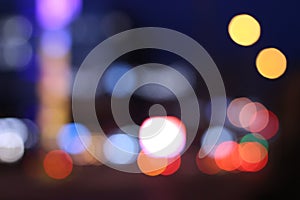 Colorful bokeh background