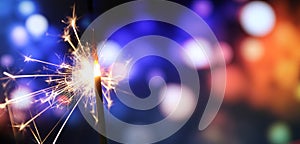 Colorful bokeh background