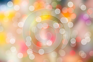 Colorful bokeh and blur background (bokeh background)