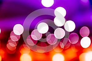 Colorful bokeh of light, with copyspace ror advertising.