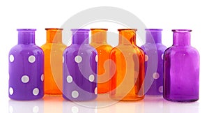 Colorful bottles