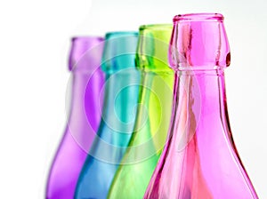 Colorful bottles