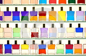 Colorful bottles