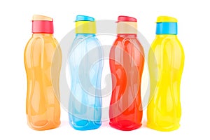 Colorful bottles