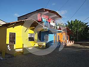 Colorful Brazilian Home Architecture Bahia Nordeste