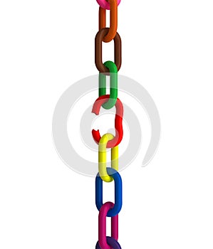 Colorful Breakout Chains