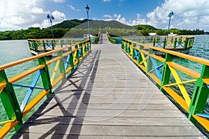 Colorful Bridge and Islands