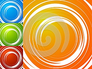 Colorful bright spirally background. Spiral, vortex background s