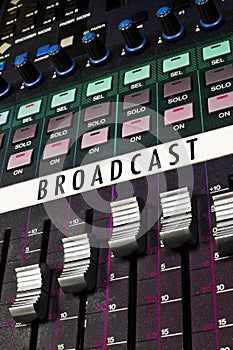 Colorful Broadcast Board