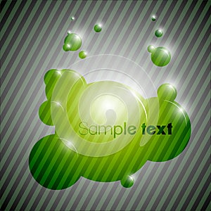 Colorful bubble background eps10 vector