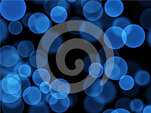 Blue bubble background vector texture pattern for presentations or website background